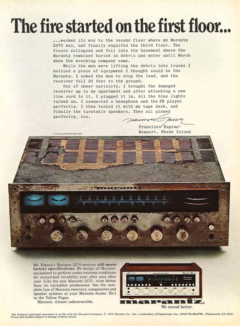 The most memorable sound 