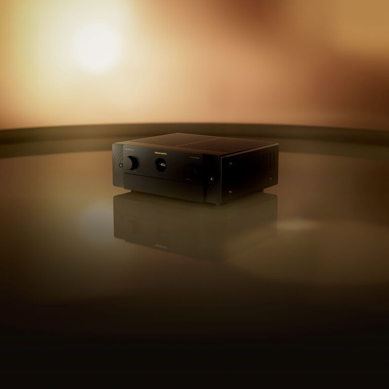 Black Cinema 50 S2 with gold background