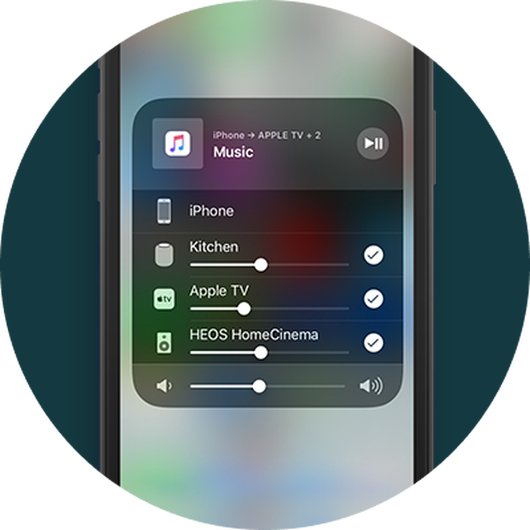 AirPlay 2 - Different room, same iconic sound