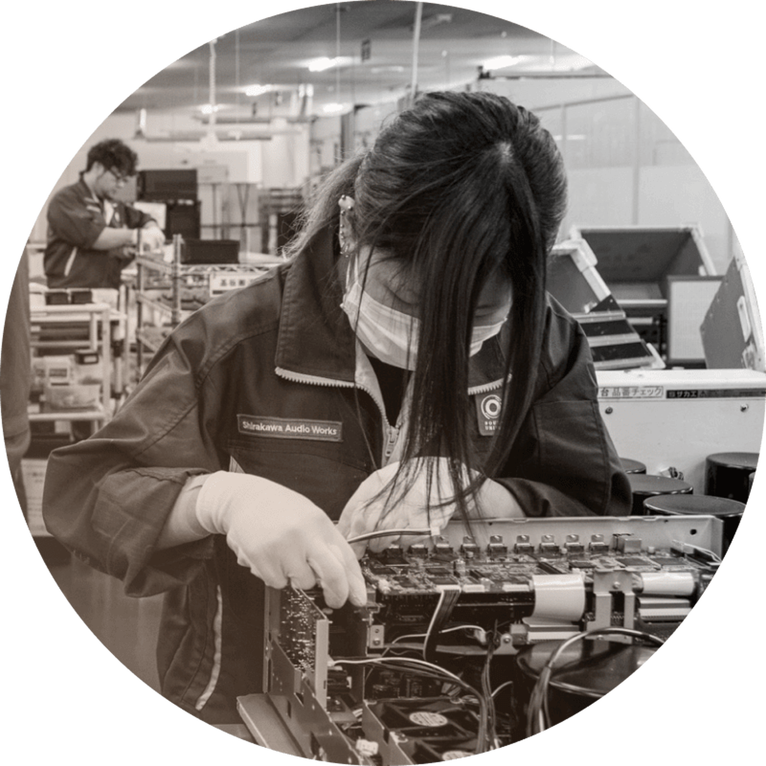 Factory inspection image