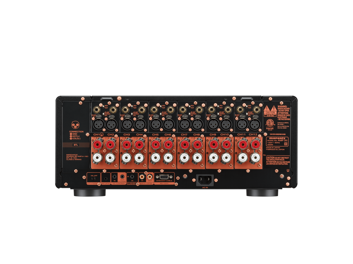 AMP 20 - Back View