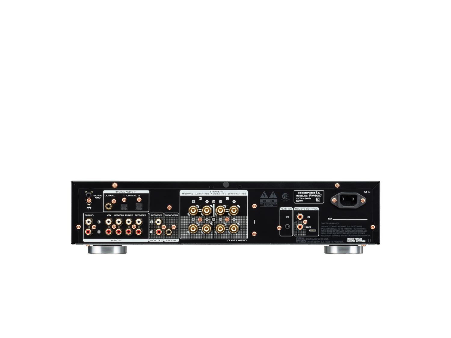 PM6007 - Black back view