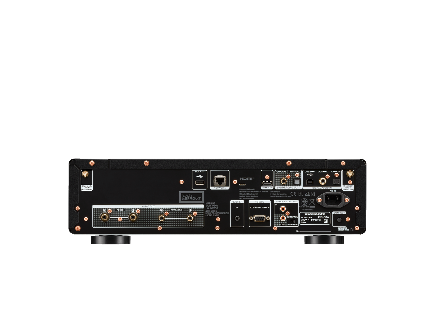 CD50N - Black back view