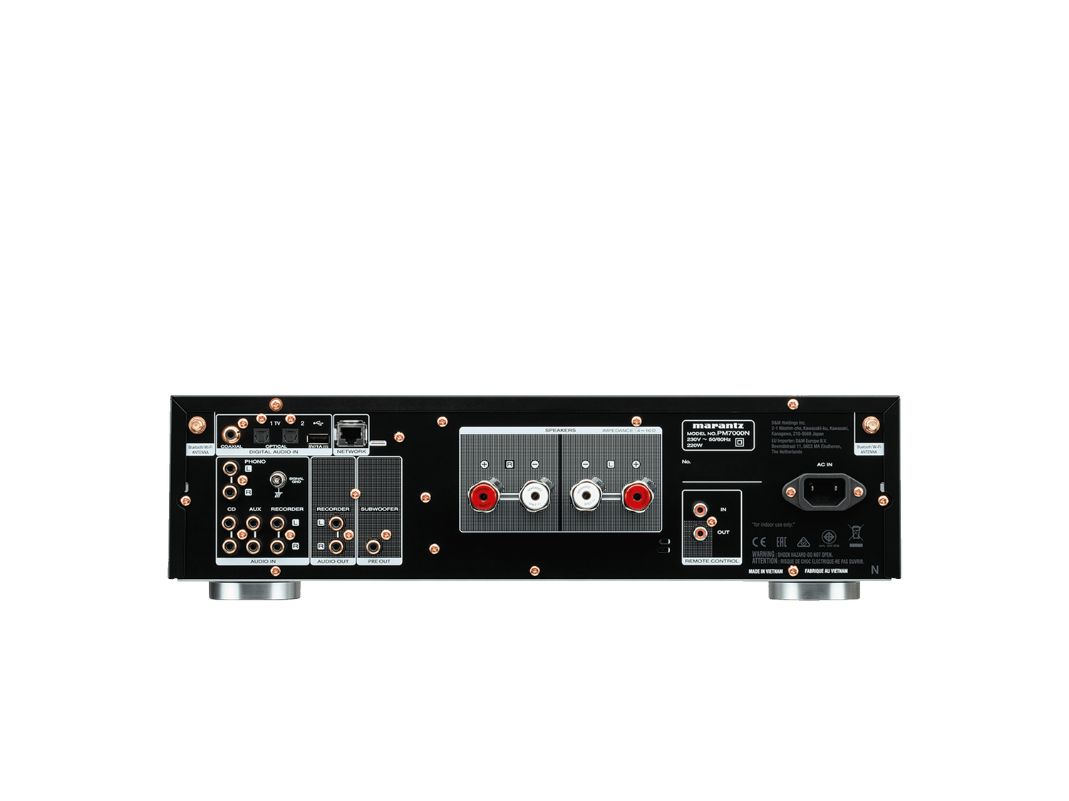 PM7000N - Black back view