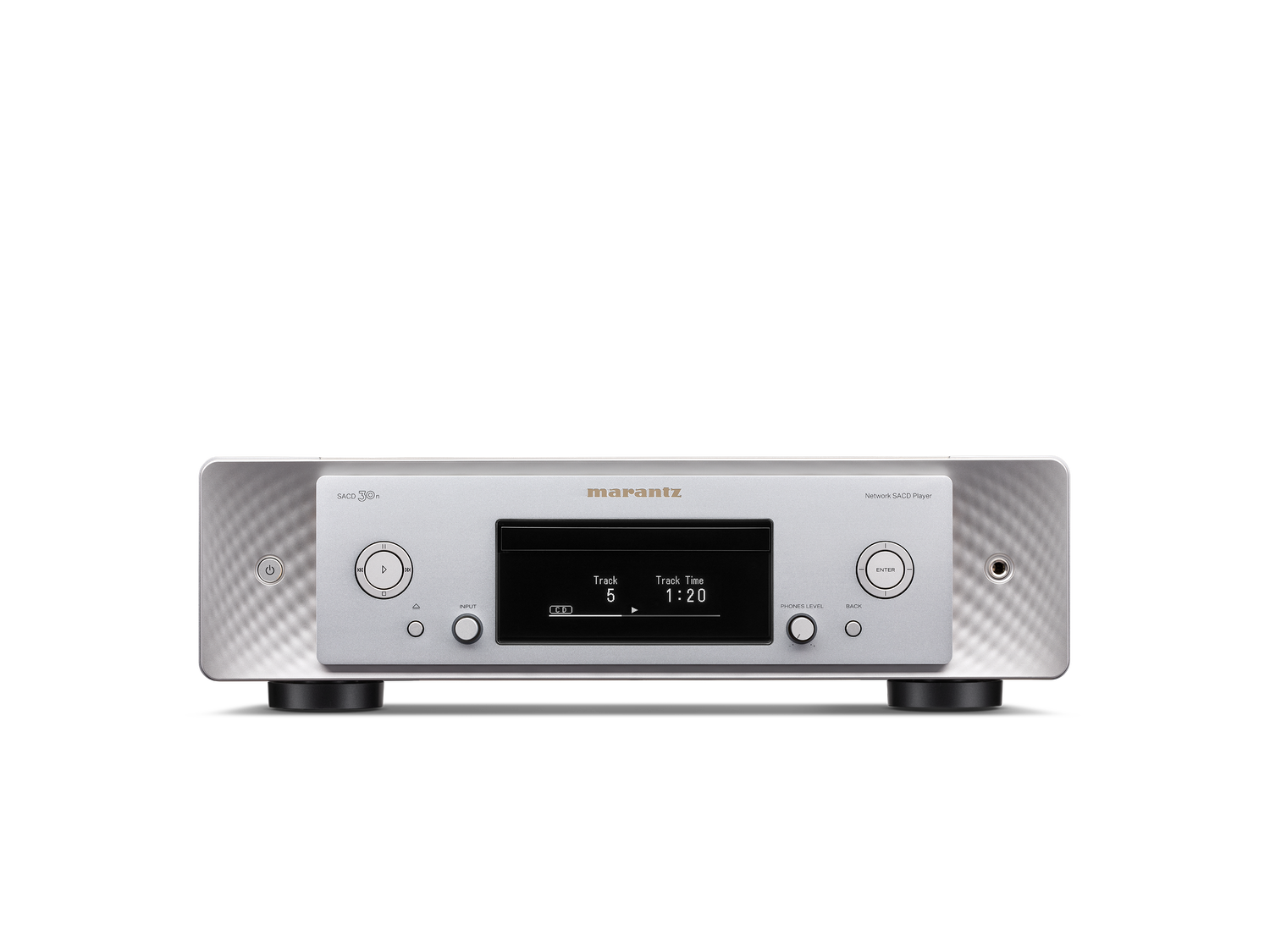 SACD 30n - Silver gold front view 