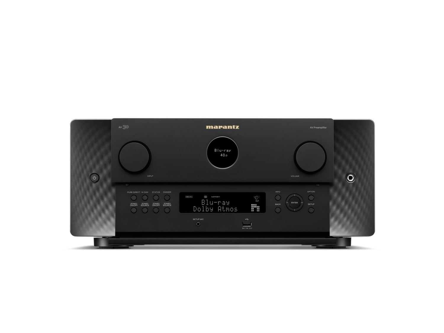 AV30 - Front View Controls Showing