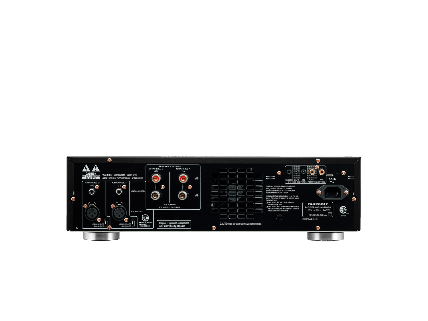 MM7025 - Black back view
