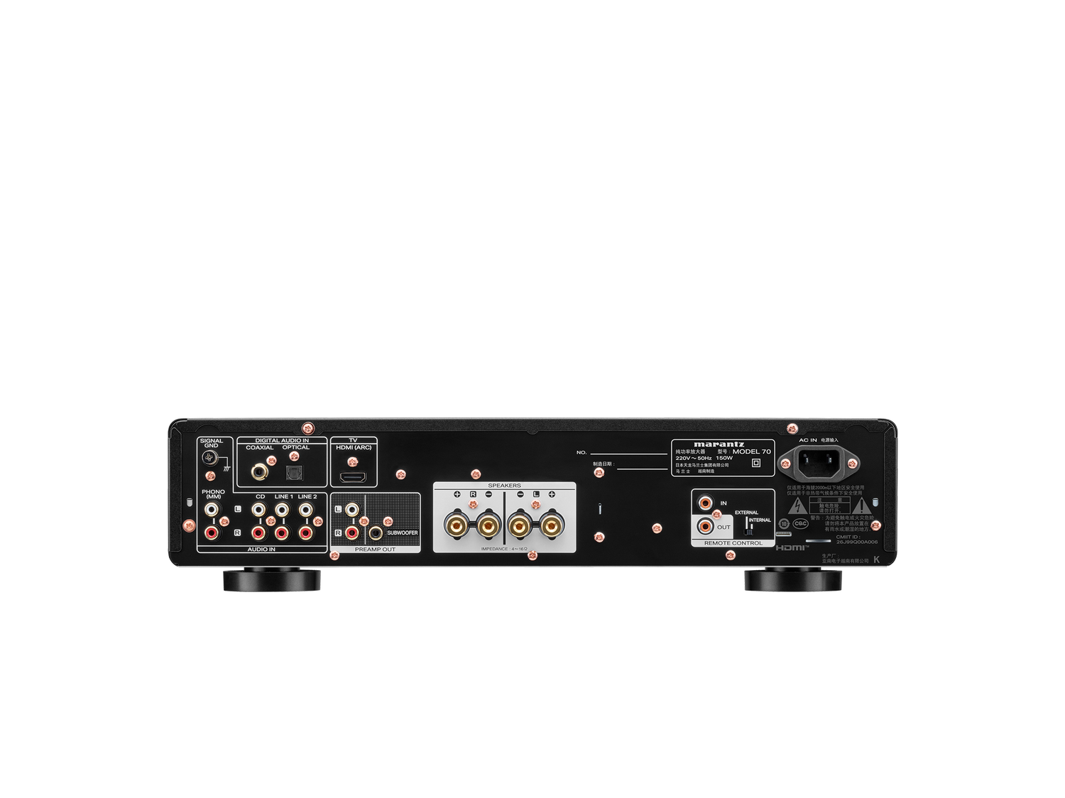 MODEL 70 Black Back