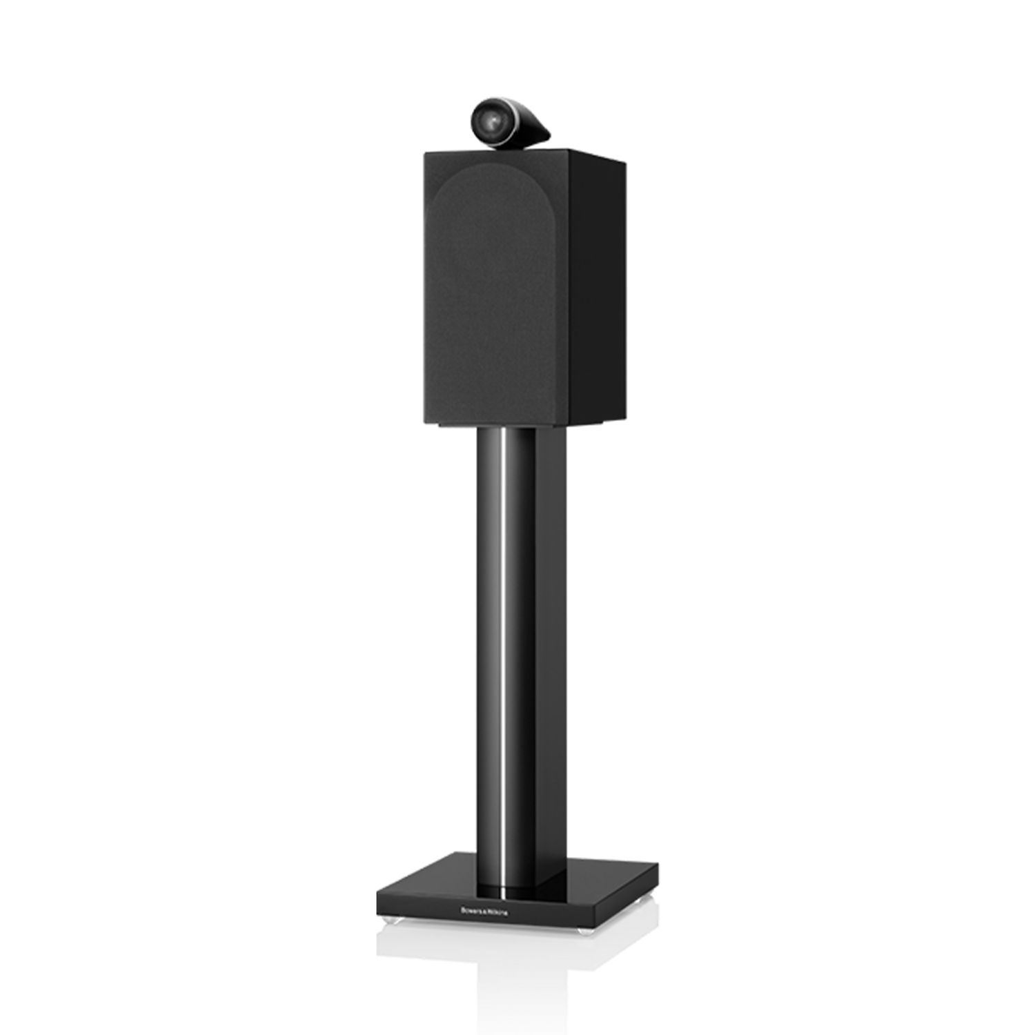 705 S3 - Black side front covered woofer view