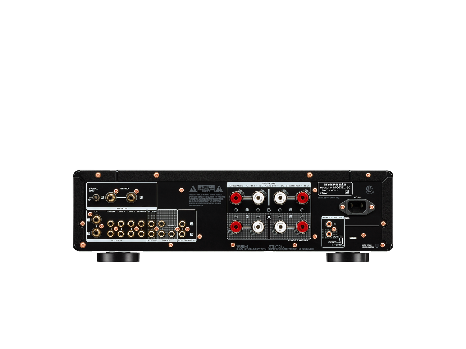 MODEL 50 - Black back view