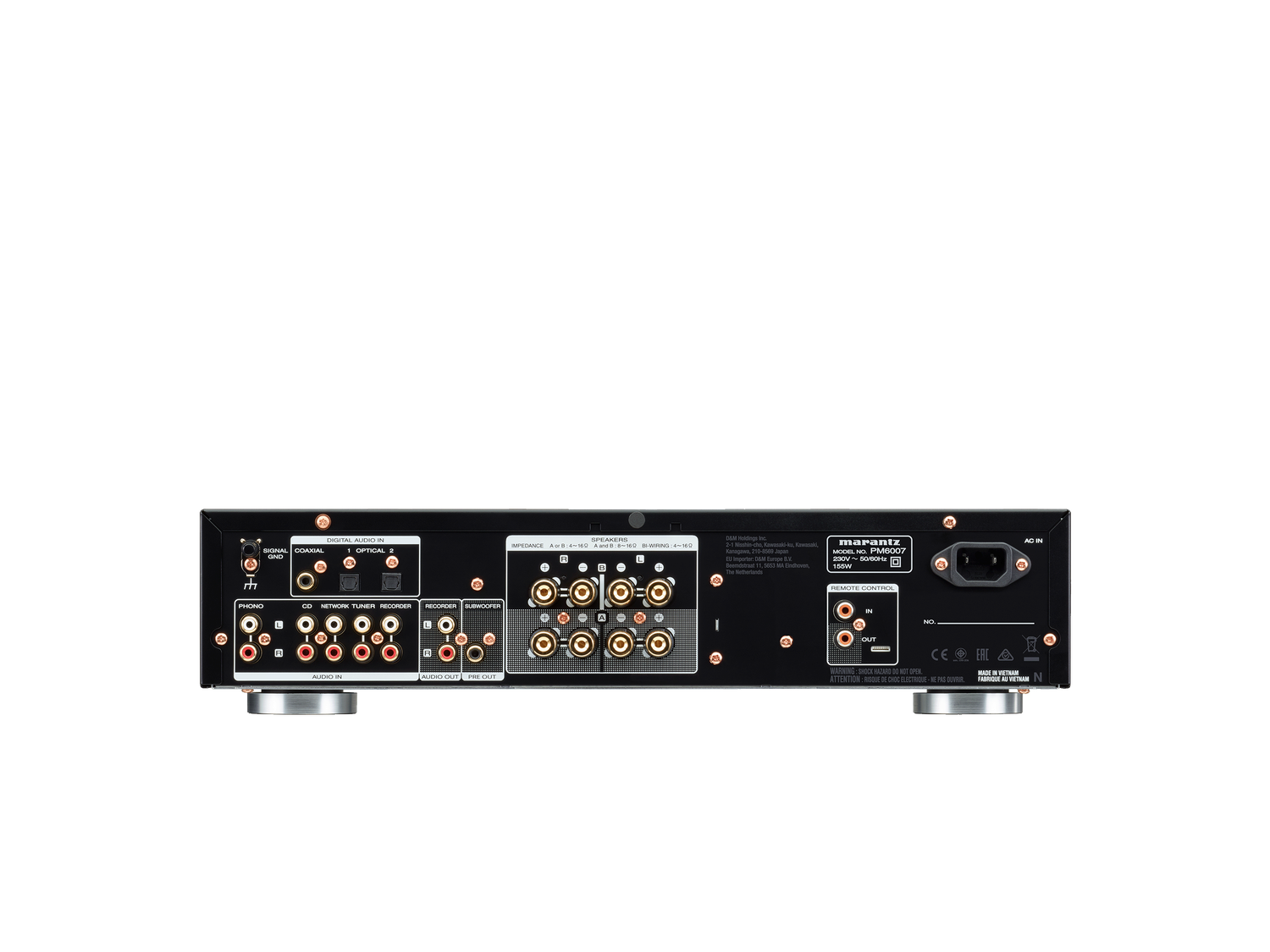 PM6007 - Black back view
