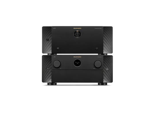 AV20 and AMP10 Stacked - Front View