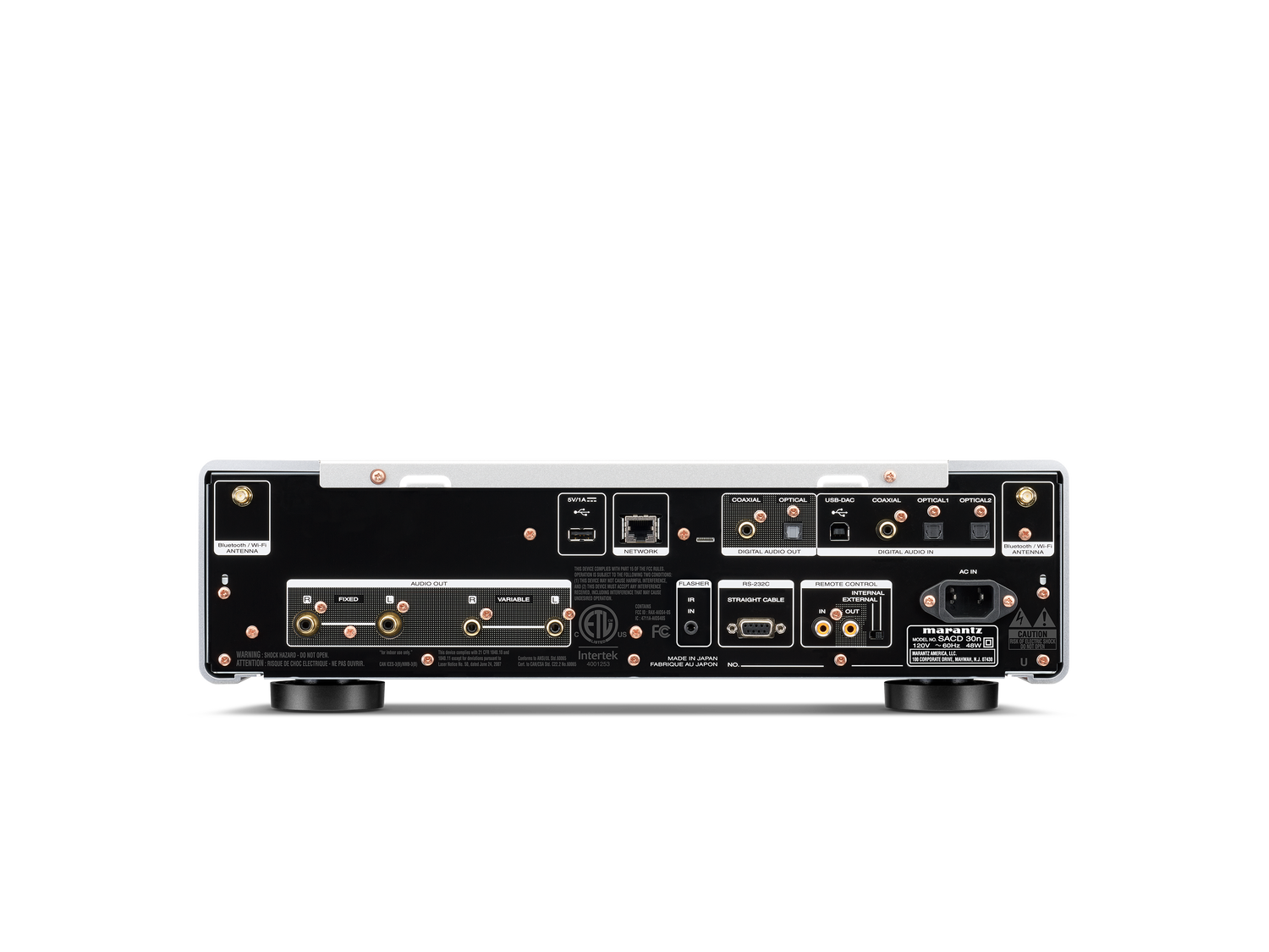 SACD 30n - Silver gold back view 