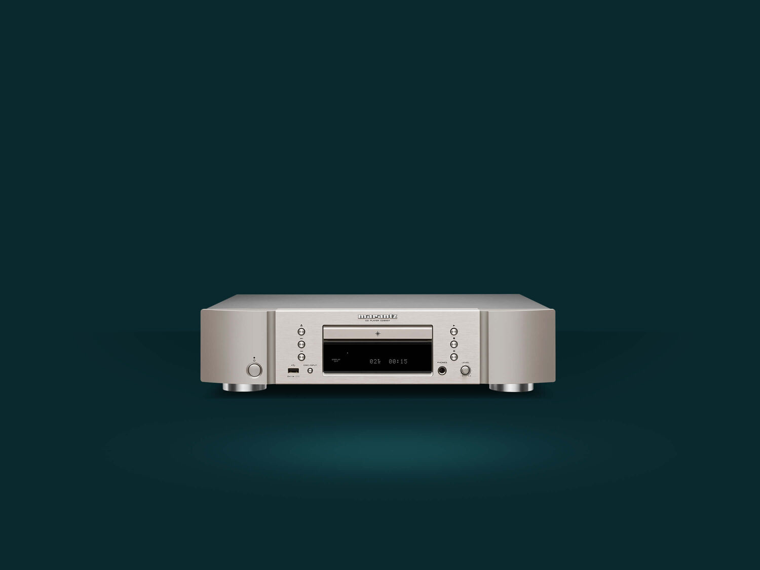 CD6007 - Silver front view Lifestyle